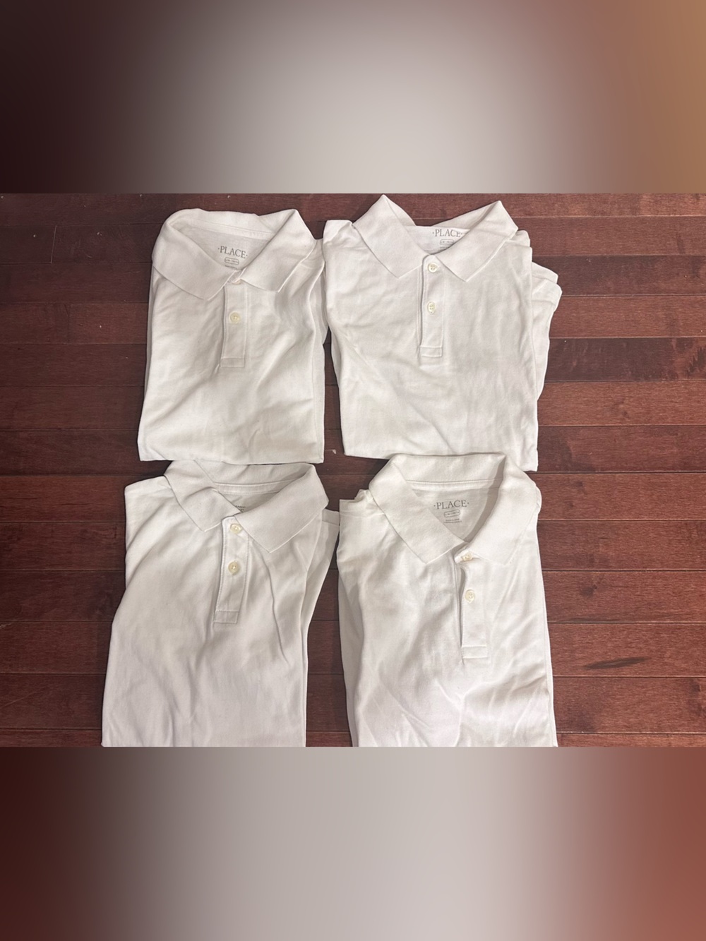4 Boys Children's Place Uniform Shirt S/S
